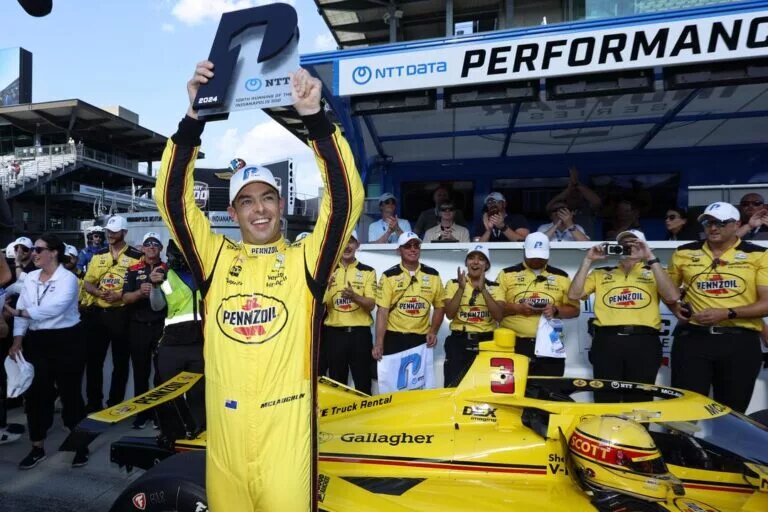 Scott McLaughlin - Indianapolis 500 Pole Day - By: Chris Jones