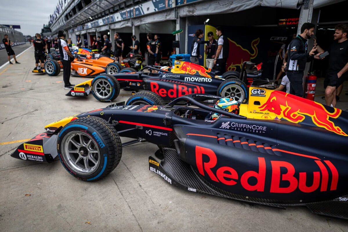 Arvid Lindblad #4 Campos Racing, during round 1 of the FIA Formula 2 Championship at Albert Park Circuit in Melbourne on March 13-16, 2025. // Dutch Photo Agency / Red Bull Content Pool // SI202503130131 // Usage for editorial use only //