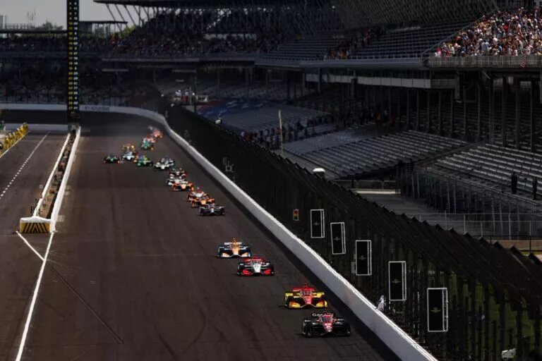 Indianapolis, IN - during the INDYCAR Sonsio Grand Prix at the Indianapolis Motor Speedway. (Photo by Joe Skibinski | IMS Photo)