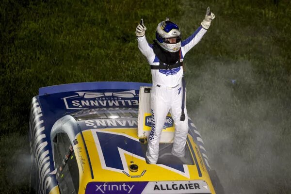 Justin Allgaier Scores Big in Nashville Xfinity Series Race