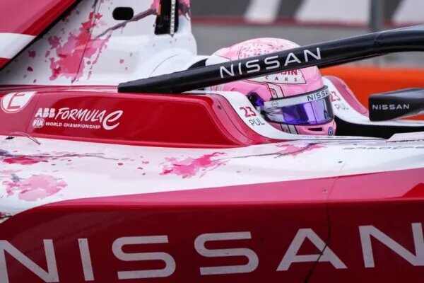 Abbi Pulling Eyes Formula E Drive