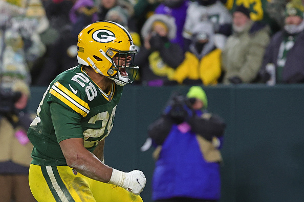 Green Bay Packers - AJ Dillon: Cold-weather running back