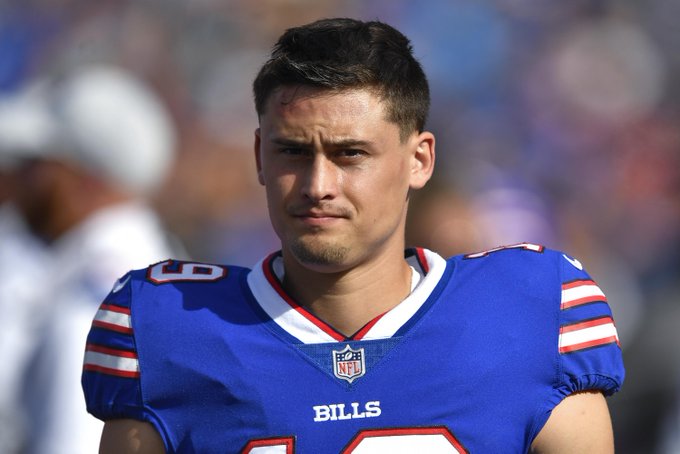 Matt Araiza is at Bills' preseason game vs. Panthers but will not play