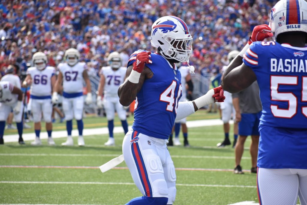 Buffalo Bills defense is experienced, cohesive and mean in leading the NFL