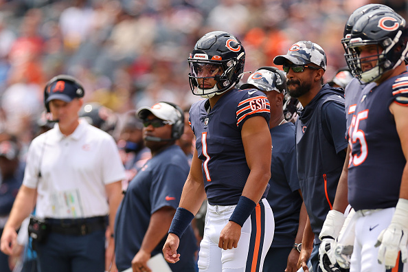 Chicago Bears OC Luke G  talks wide receivers unit