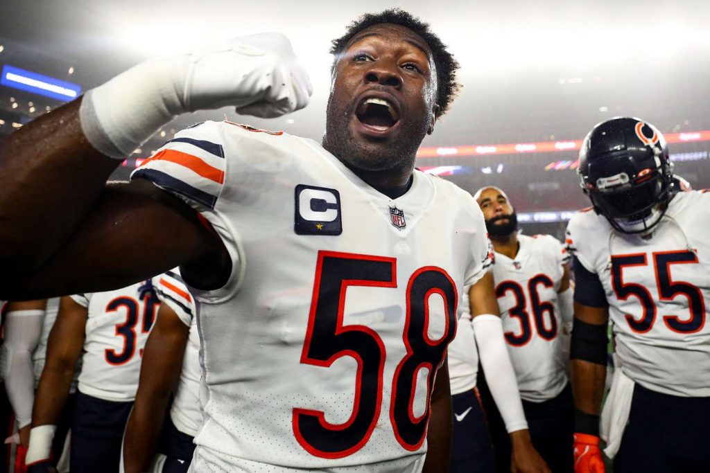 Bears starters, including Roquan Smith, to play versus Browns