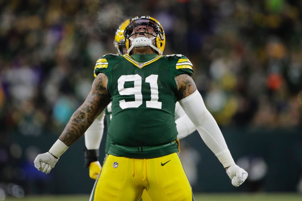 After down 2020 season, Packers OLB Preston Smith is climbing his way back  in 2021