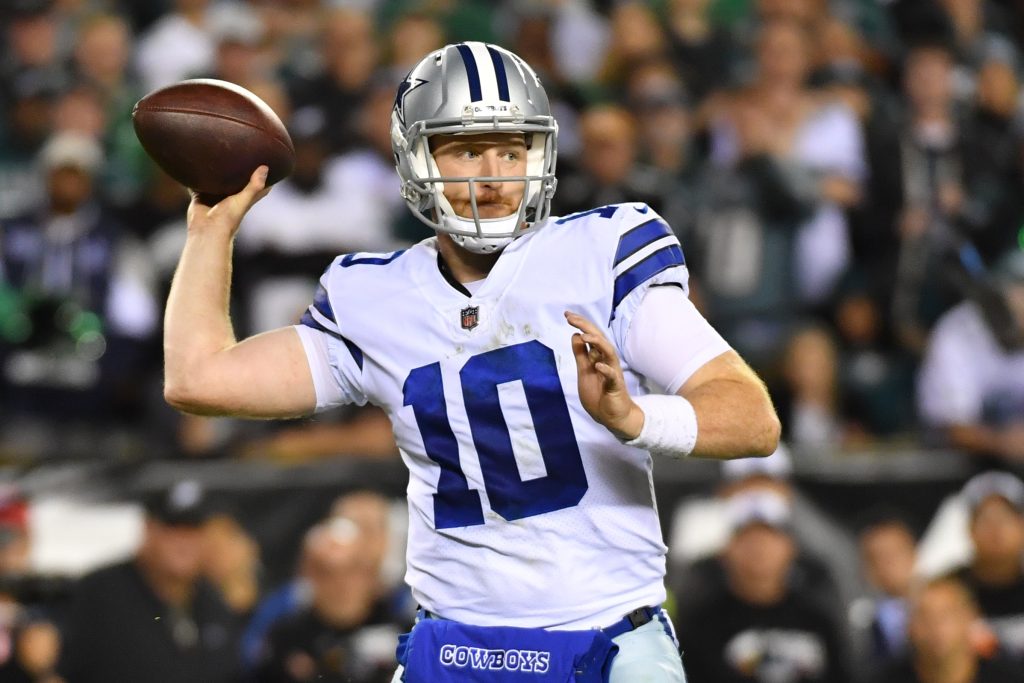 Cooper Rush first Dallas Cowboys' quarterback to win his first 4