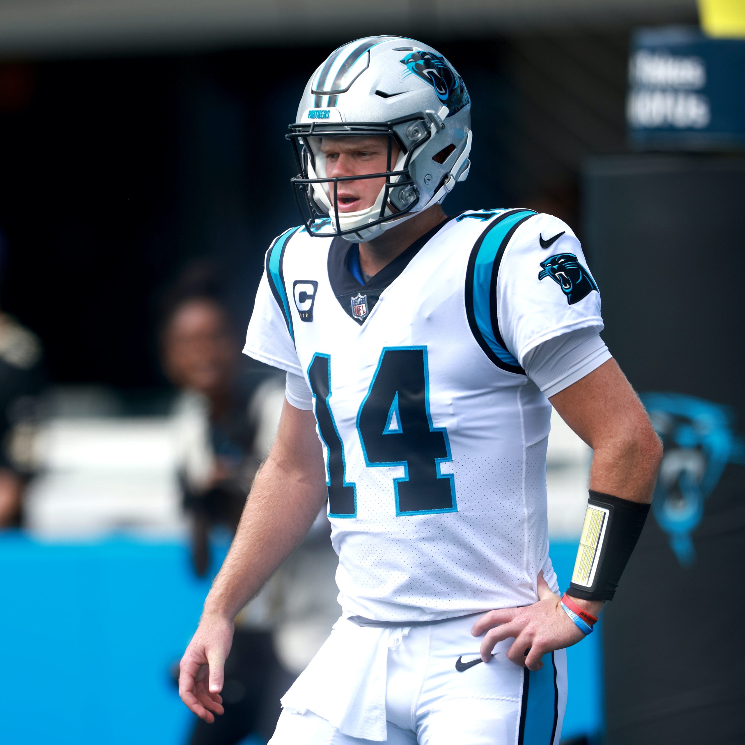 Panthers trade up, draft Mississippi QB Corral in 3rd round