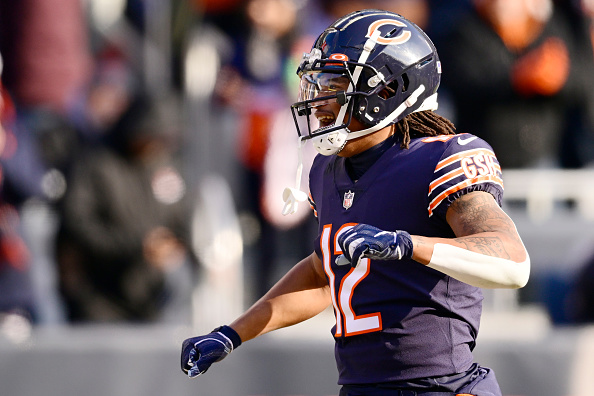 Bears' WR Velus Jones Jr. buys jugs machine for the offseason