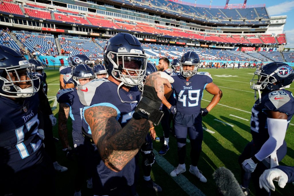 Former Tennessee Titans Taylor Lewan jokes about retirement from NFL