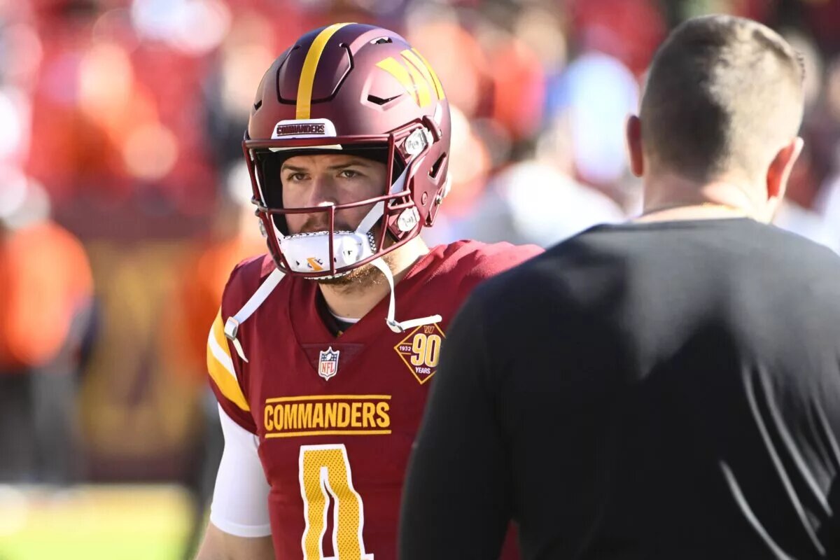 Taylor Heinicke (4) In An Era of Uncertainty Taylor Heinicke Brought Belief To Washington