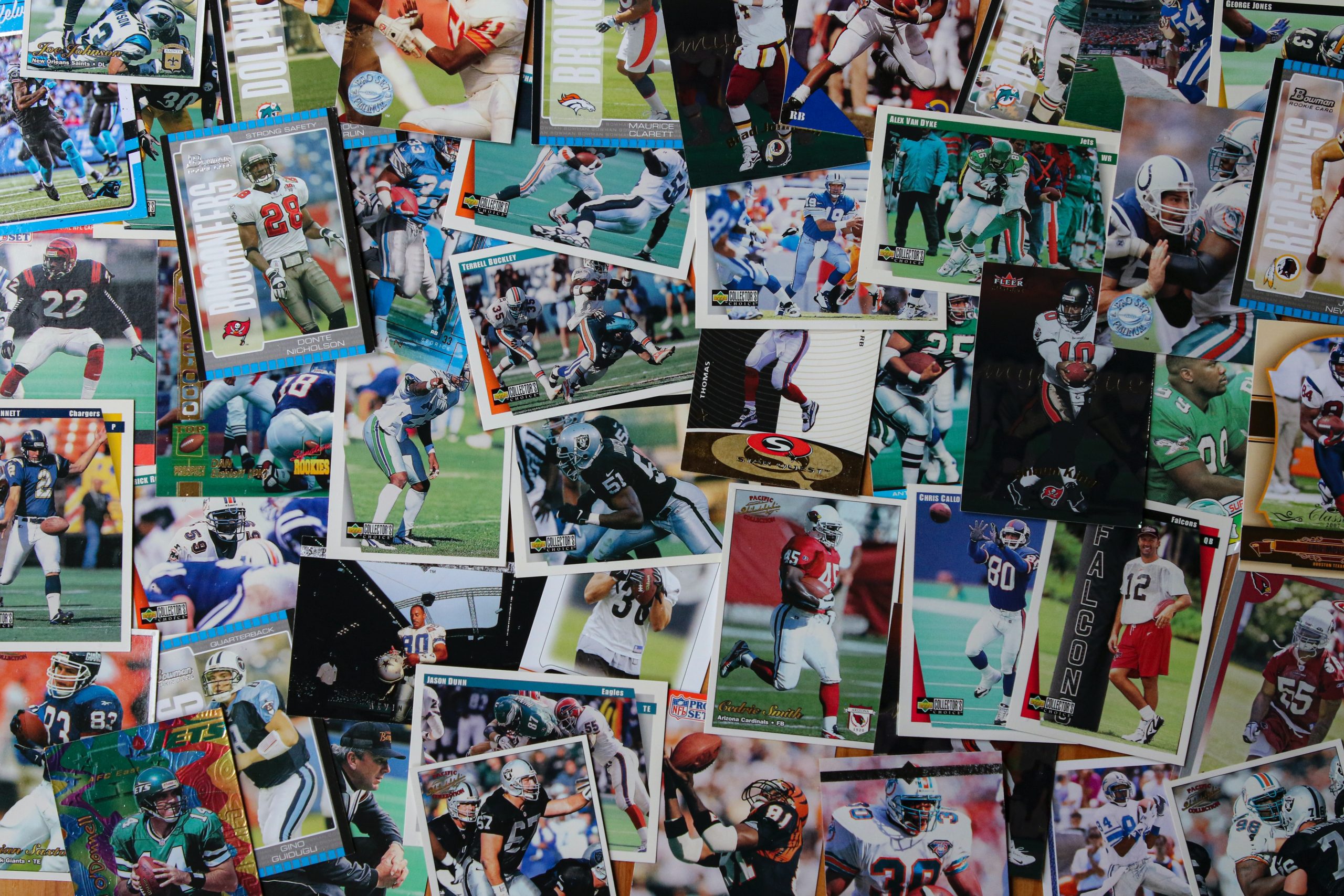 NFL trading cards