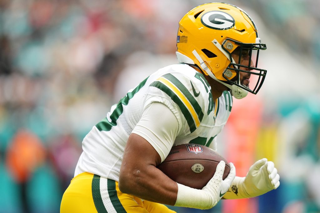 Playing freely remains key for Packers RB AJ Dillon moving forward