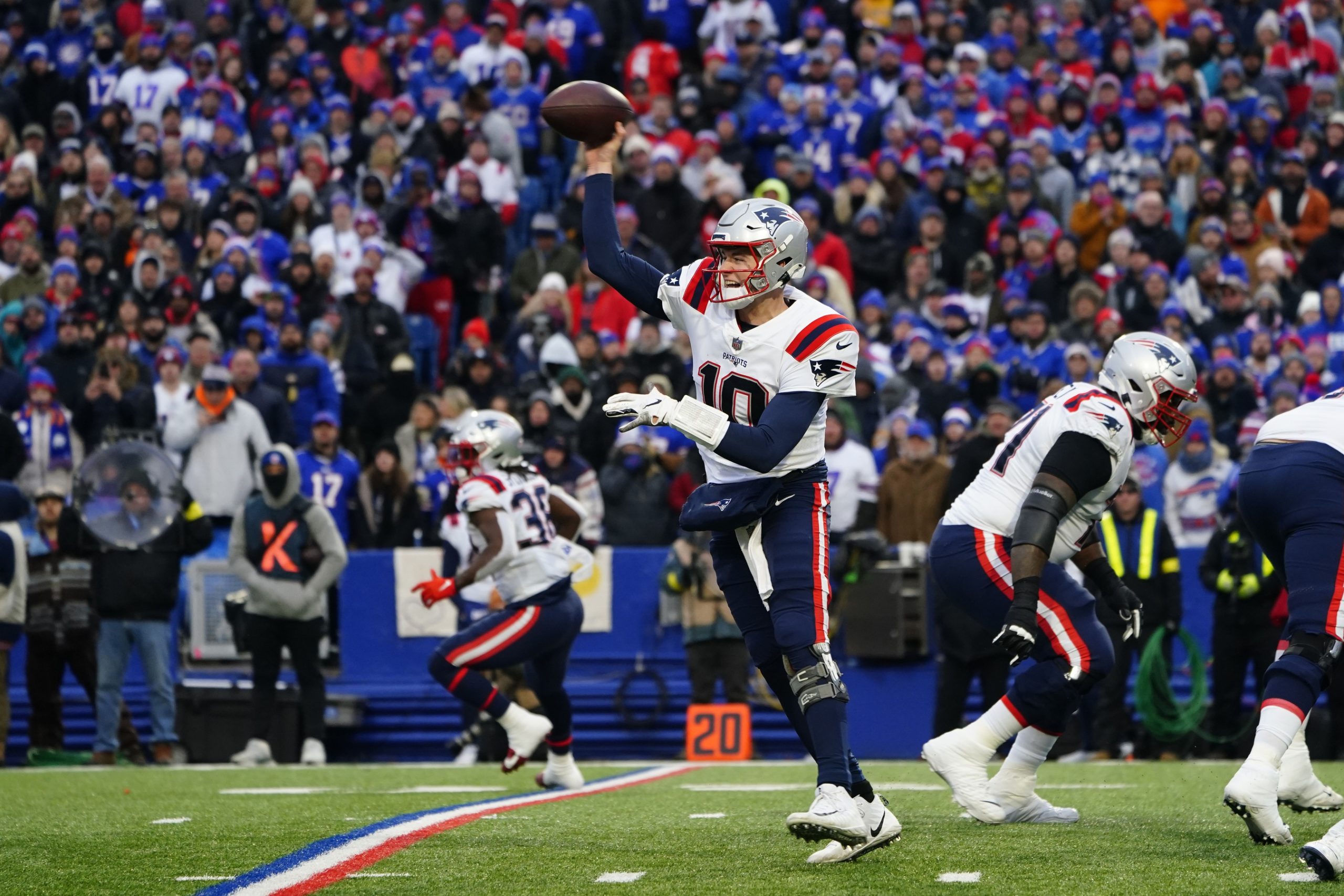 Game predictions, Bills vs. Patriots