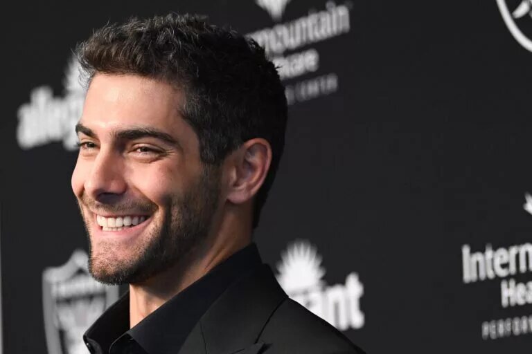 Quarterback Jimmy Garoppolo