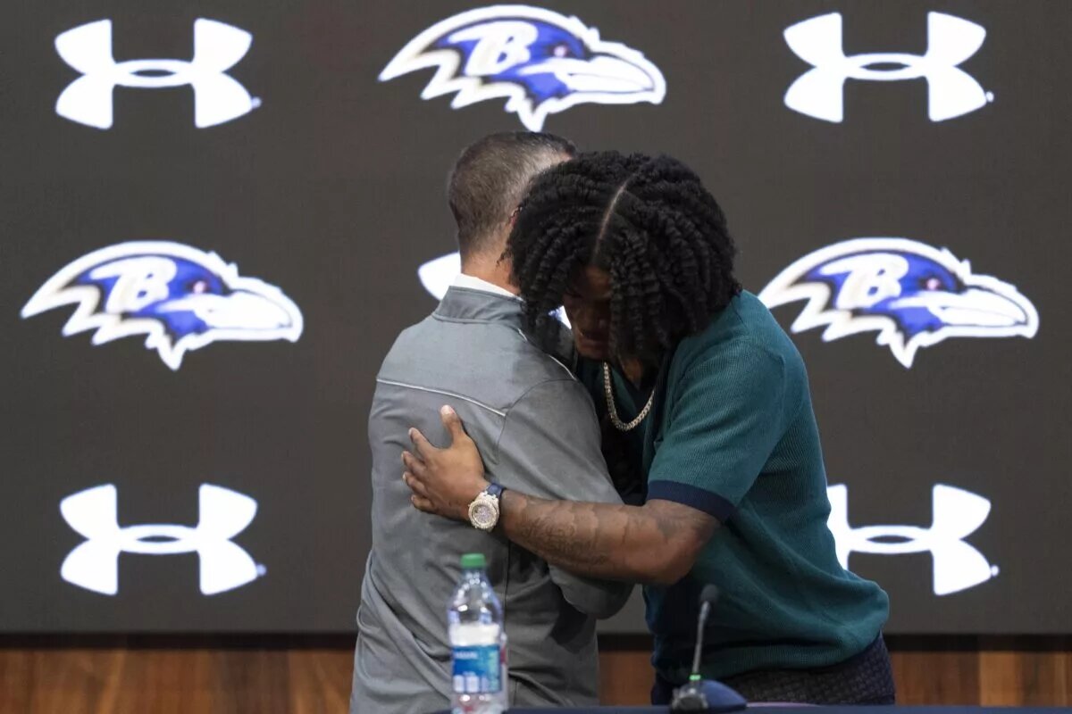 Lamar Jackson John Harbaugh