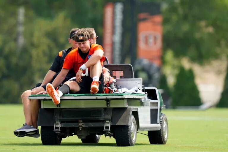 Joe Burrow calf Injury