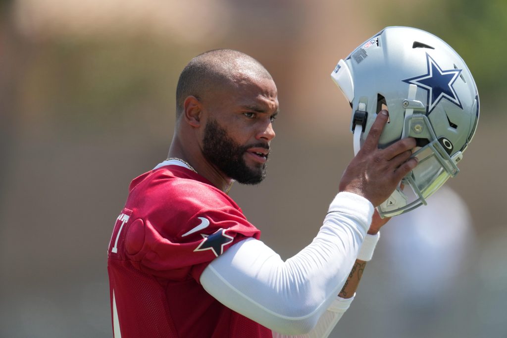 Dallas Cowboys quarterback Dak Prescott says he's in great shape