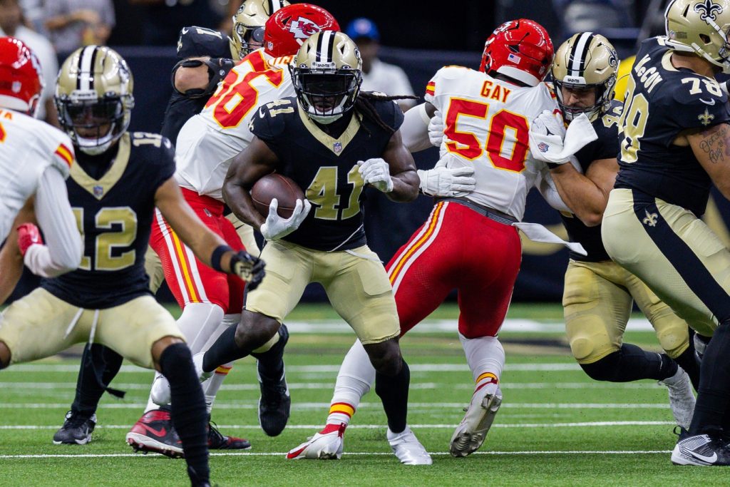 Alvin Kamara fine carrying larger load for Saints - On3