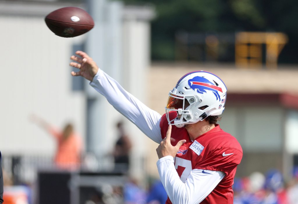 Final day of Buffalo Bills Training Camp at St. John Fisher University