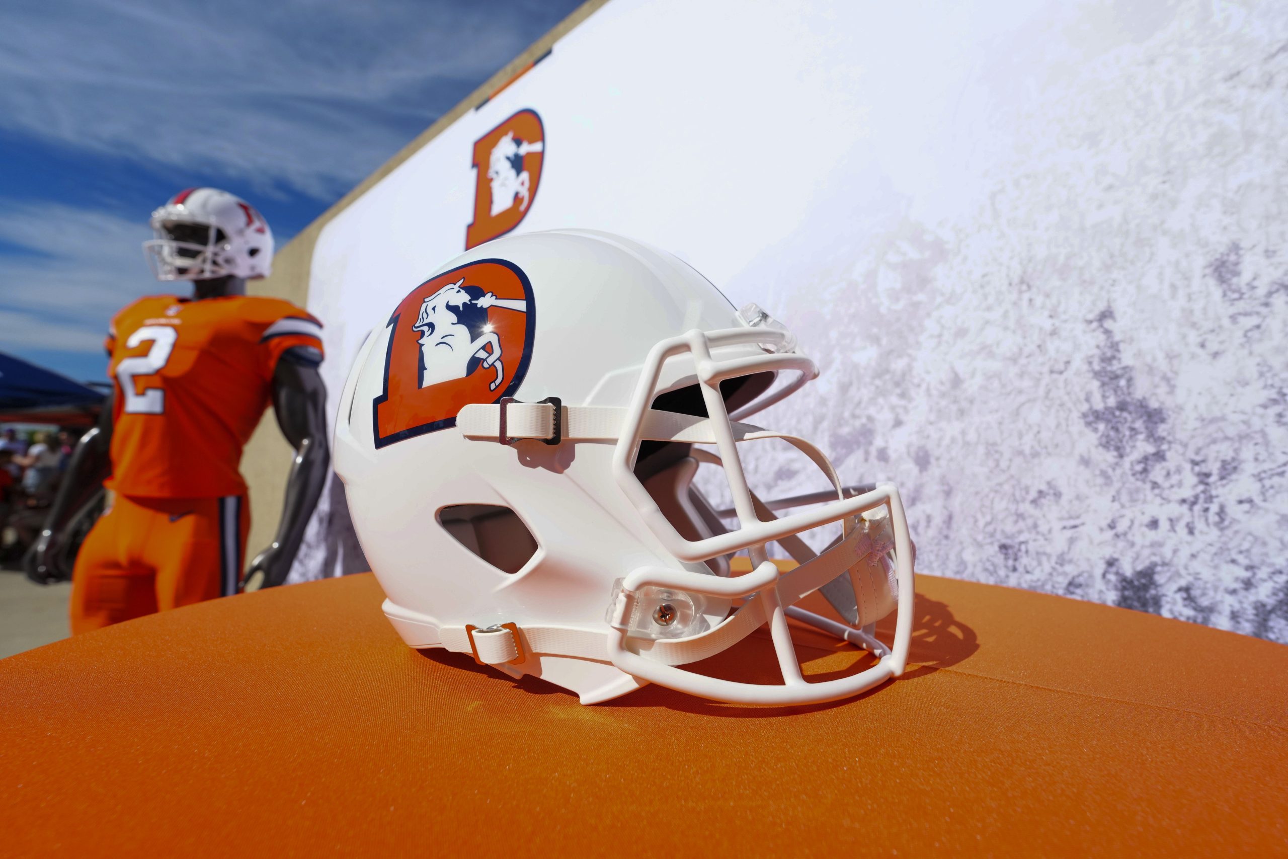 Denver Broncos New Helmets