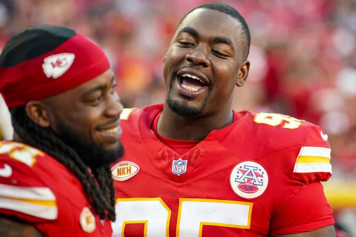Kansas City Chiefs Defensive Tackle Chris Jones (95)