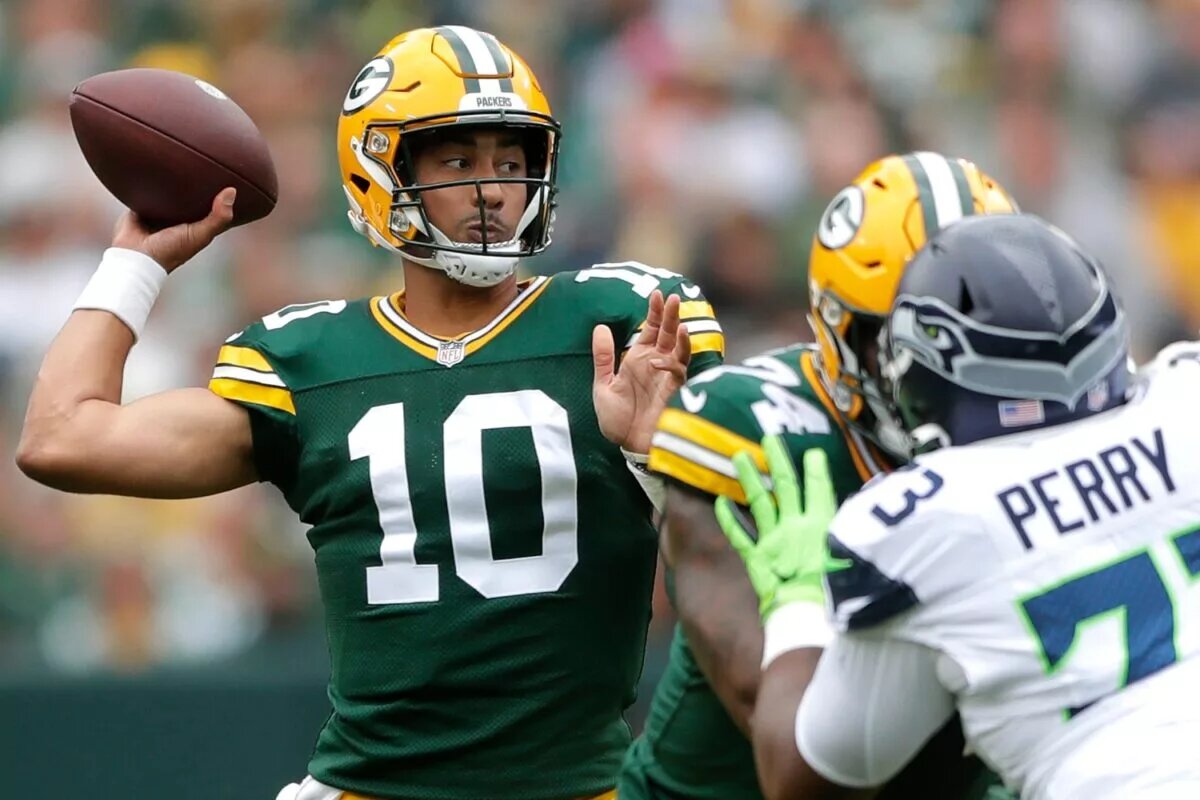 Jordan Love had a touchdown pass in the Packers' preseason finale against the Seahawks.