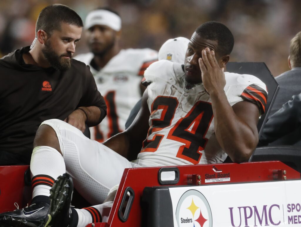 Considering Nick Chubb's new role in the Cleveland Browns' pass