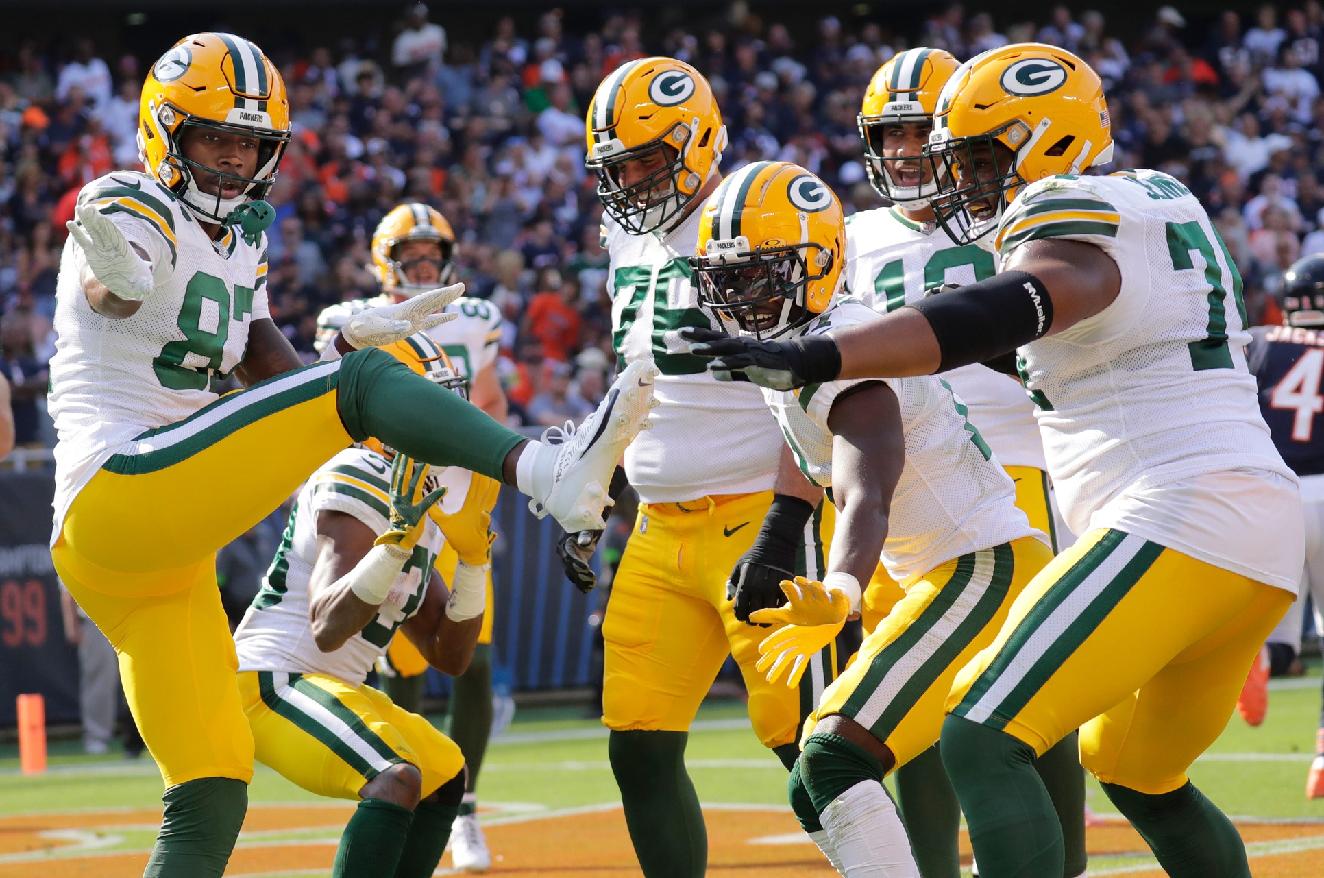 Rookie receiver Romeo Doubs off to impressive start for Packers