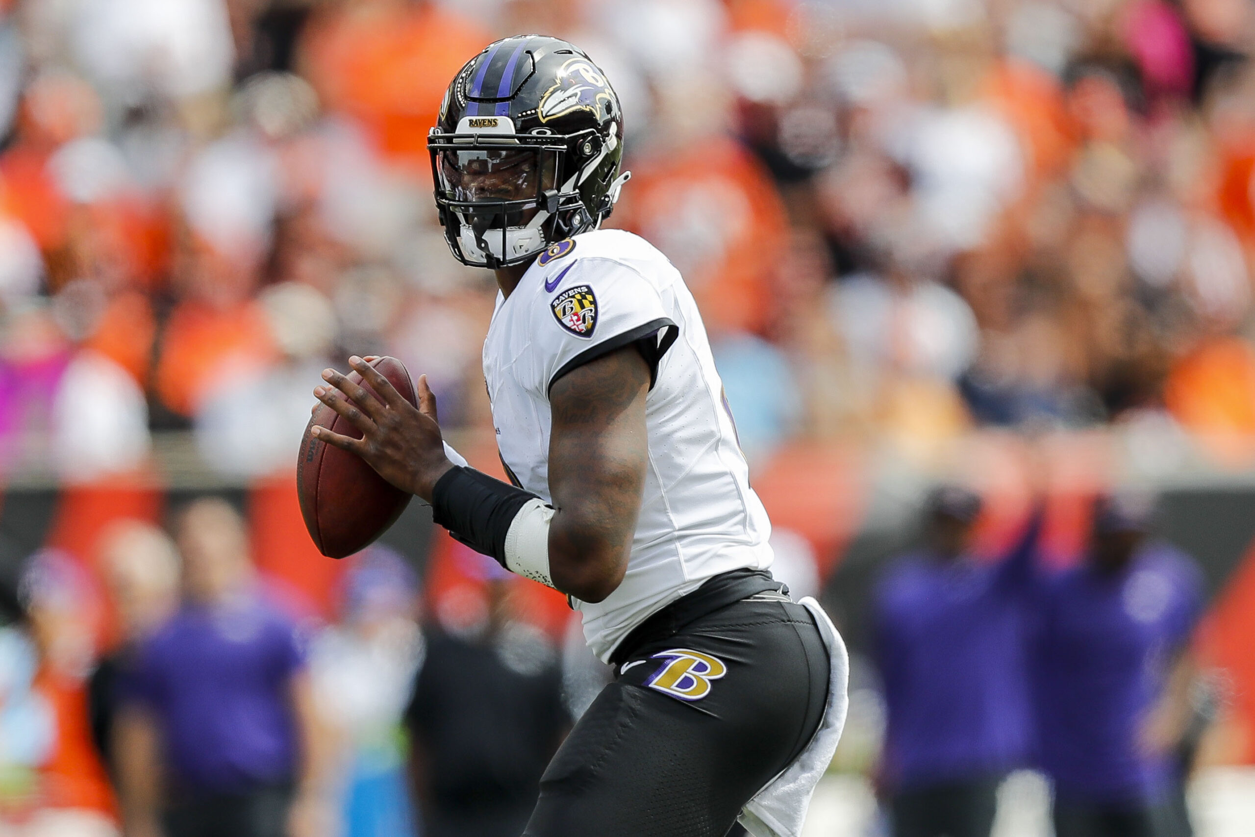 The Baltimore Ravens have sent Lamar Jackson a message