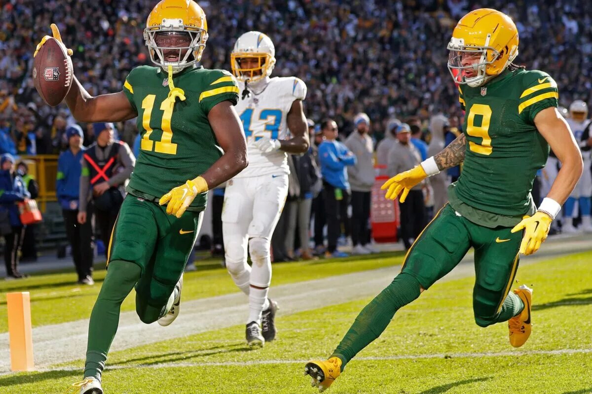 Green Bay Packers wide receiver Jayden Reed