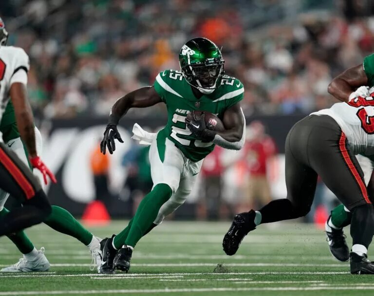 New York Jets running back Israel Abanikanda