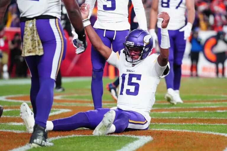 Minnesota Vikings quarterback Josh Dobbs