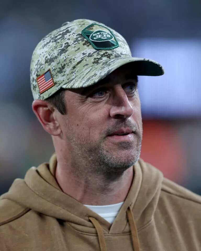 New York Jets quarterback Aaron Rodgers