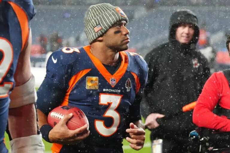 Denver Broncos quarterback Russell Wilson