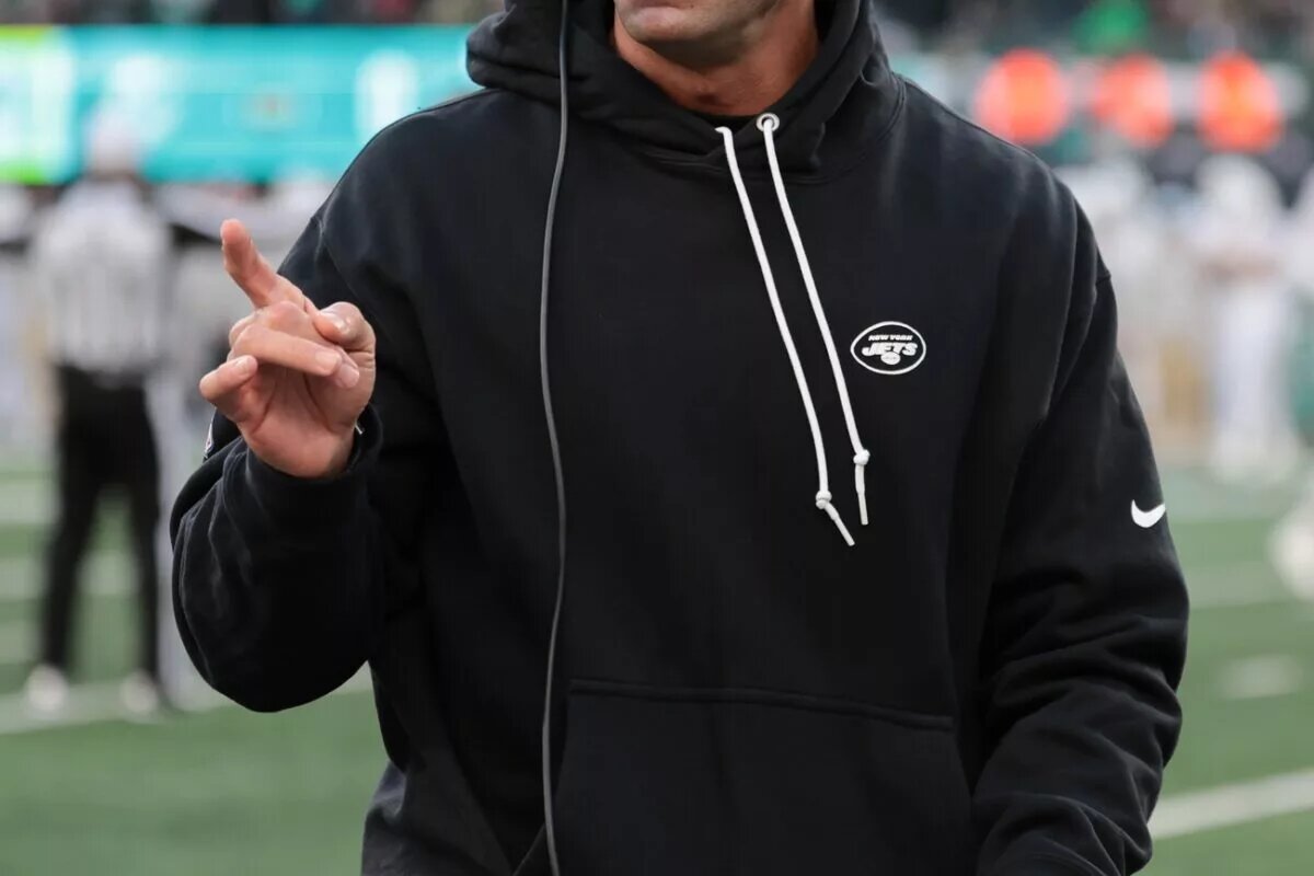 New York Jets head coach Robert Saleh