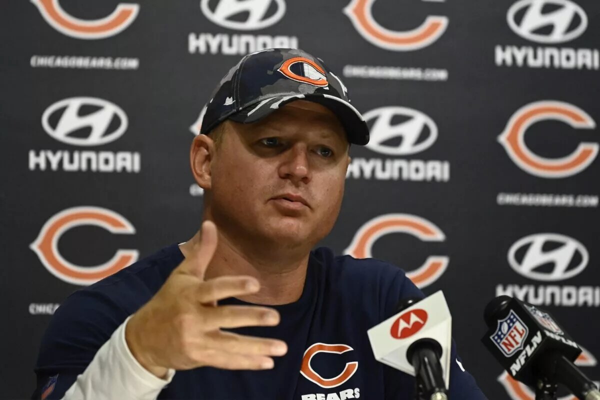 Chicago Bears offensive coordinator Luke Getsy