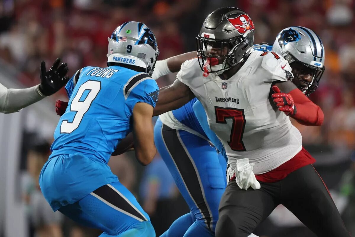 carolina panthers performance vs buccaneers