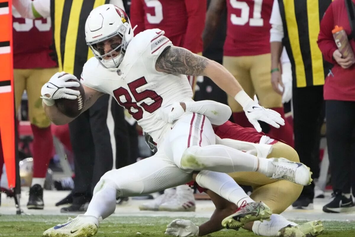 Arizona Cardinals tight end Trey McBride