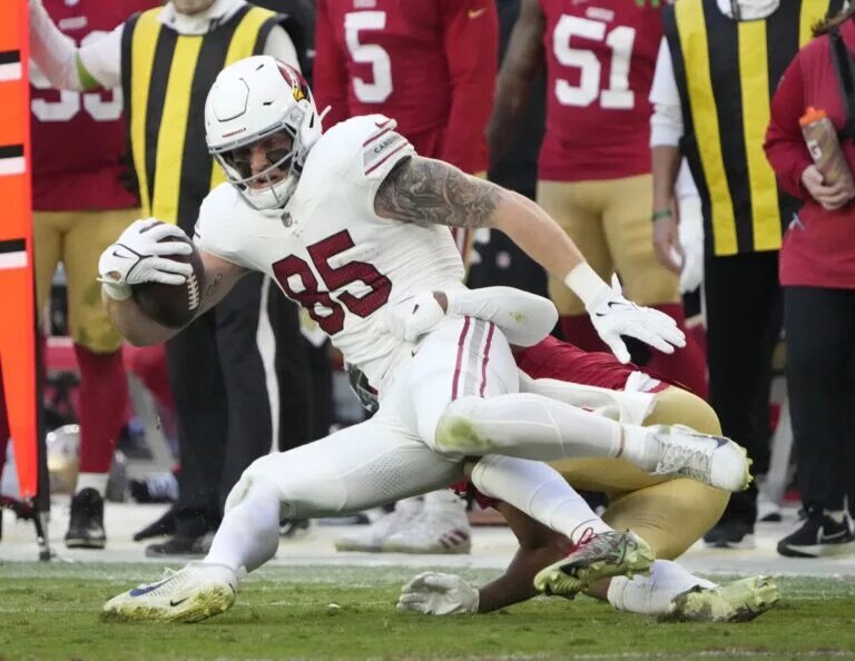 Arizona Cardinals tight end Trey McBride
