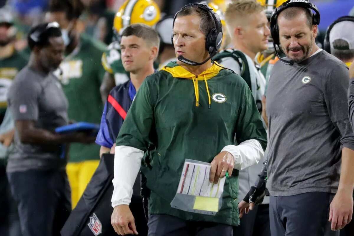 Green Bay Packers defensive coordinator Joe Barry
