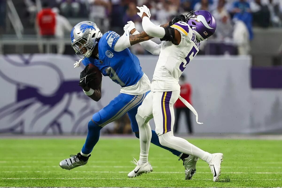 Detroit Lions wide receiver Jameson Williams