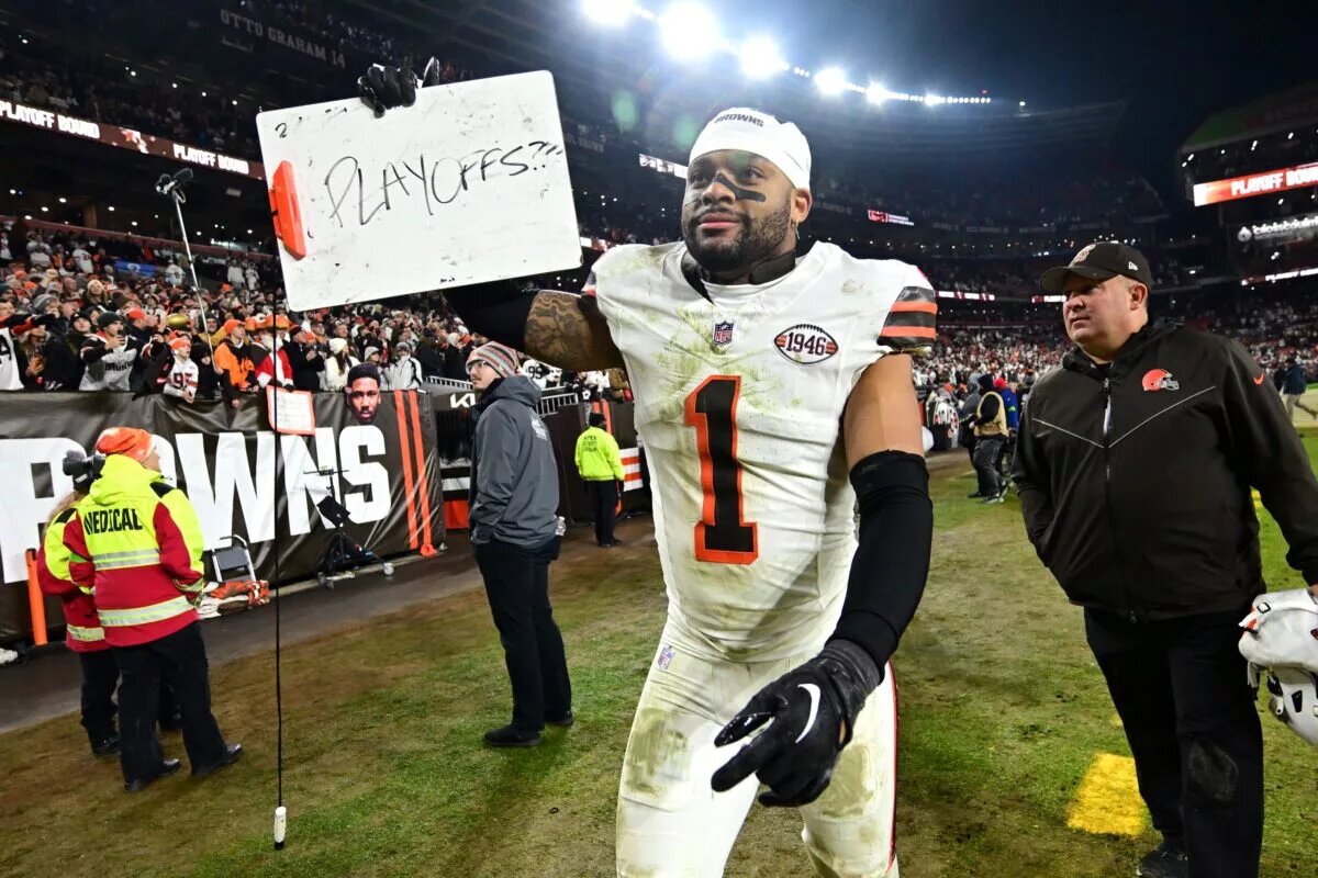 Cleveland Browns defensive back Juan Thornhill