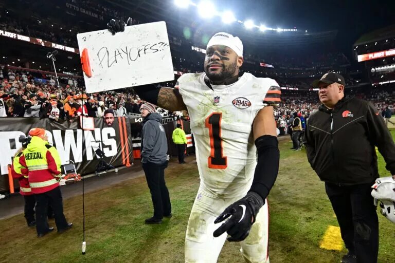 Cleveland Browns defensive back Juan Thornhill