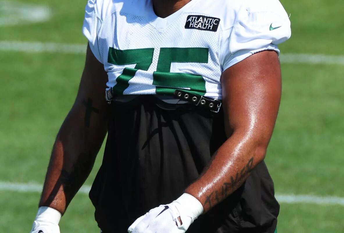 New York Jets offensive lineman Alijah Vera-Tucker