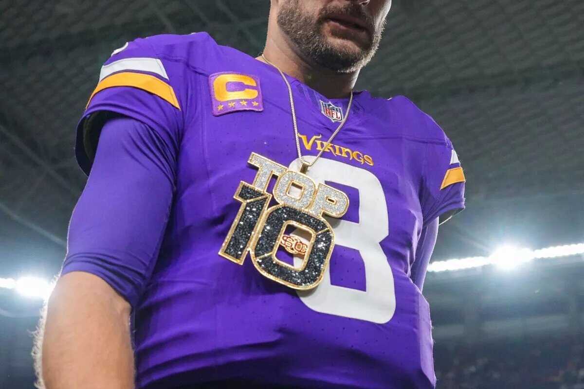 Vikings quarterback Kirk Cousins