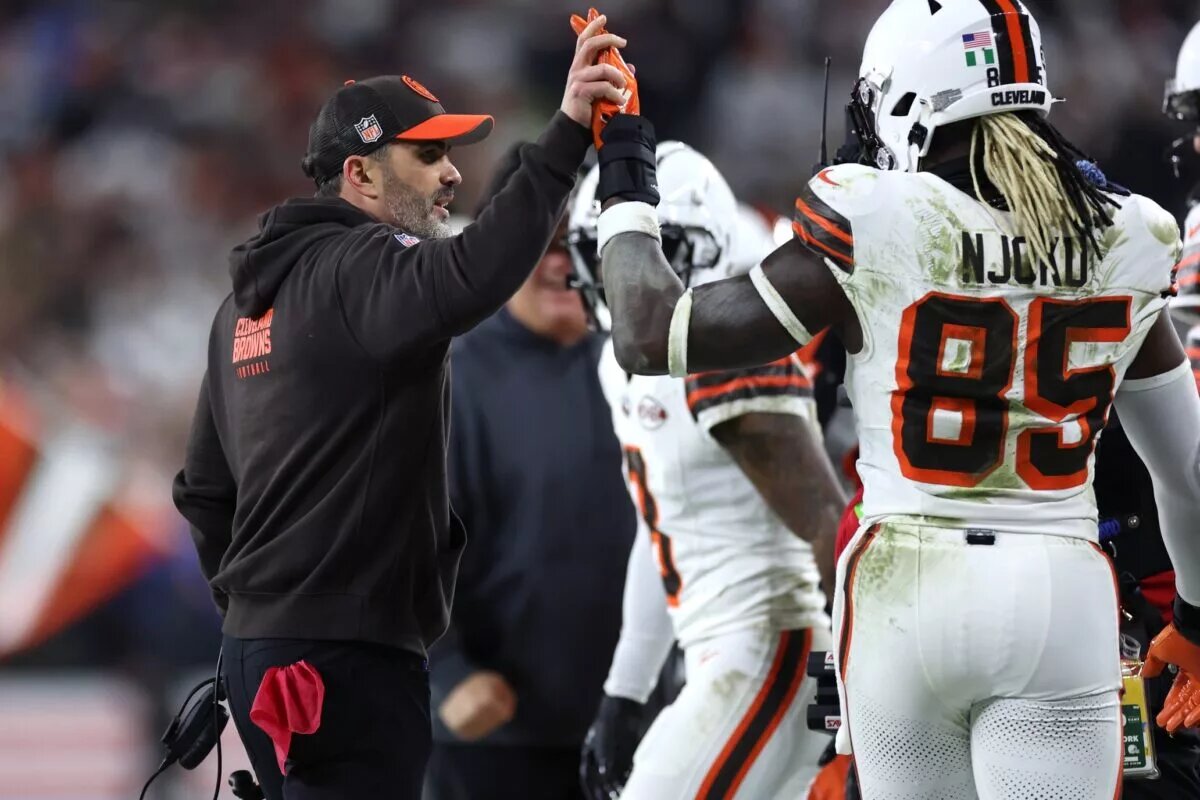 Cleveland Browns head coach Kevin Stefanski