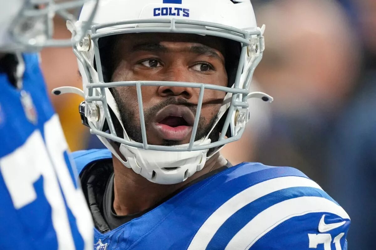 Indianapolis Colts running back Zack Moss