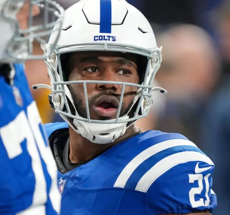 Indianapolis Colts running back Zack Moss